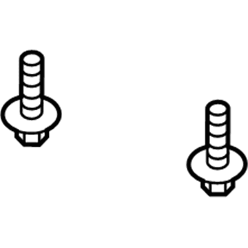 Lincoln -W712154-S439 Drive Shaft Front Bolt