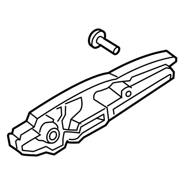 Ford PR3Z-6326684-A Handle Base, Passenger Side