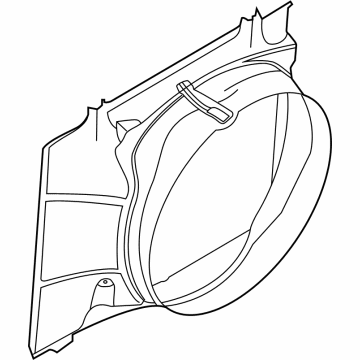 Ford Fan Shroud - HC2Z-8146-B
