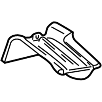 Ford 4F1Z-54020C40-AA Water Shield