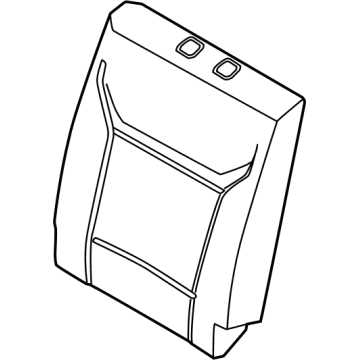 Ford ML3Z-1866600-GC Seat Back Cover