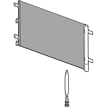 Ford HL3Z-19712-C Condenser Assembly