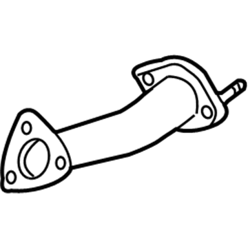 Ford Escape Exhaust Pipe - 9L8Z-5E256-A