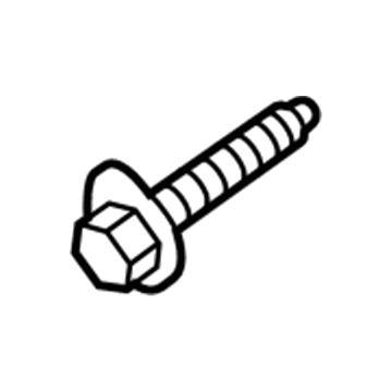 Ford -W713339-S439 Front Lower Control Arm Bolt, Rear
