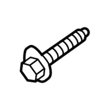 Ford -W711237-S439 Front Lower Control Arm Bolt, Outer