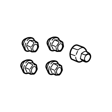 Ford Transit Connect Lug Nuts - ACPZ-1A043-D