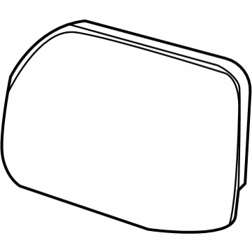 Ford M1PZ-17K707-C Mirror Glass, Driver Side