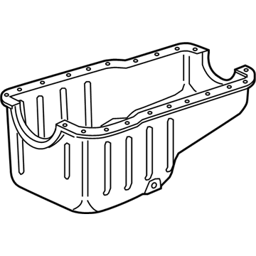 Ford Bronco Oil Pan - F6TZ-6675-NA