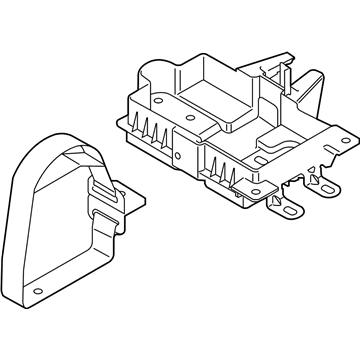 Lincoln Battery Tray - L1MZ-10732-B