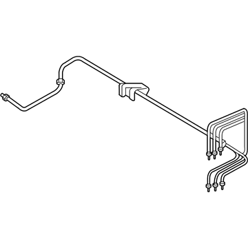 Mercury Brake Line - 5F9Z-2C296-AA