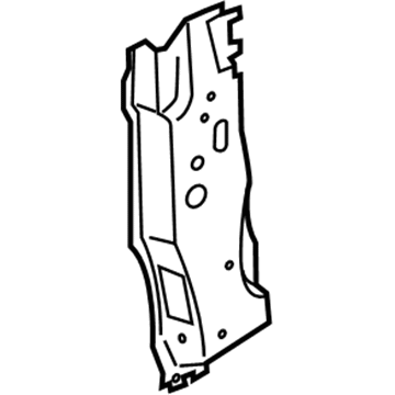 Ford FL3Z-1502543-A Reinforcement - "A" Pillar, Driver Side