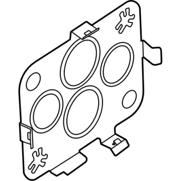 Ford EGR Valve Gasket - P2GZ-9E464-A