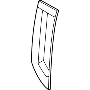 Ford M1PZ-16228-A Grille, Front Driver Side