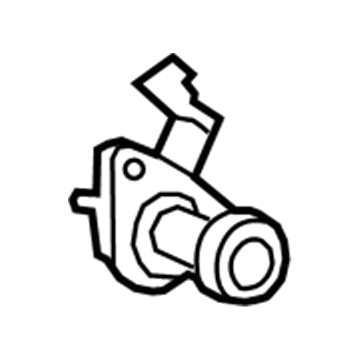 Mercury 6E5Z-5443262-B Lock Cylinder
