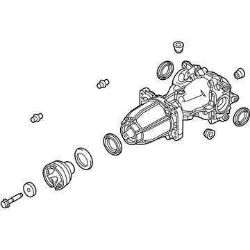 2014 Lincoln MKX Differential - F2GZ-4000-A