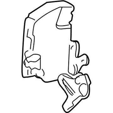 Ford 9W1Z-5426412-A Lock, Passenger Side