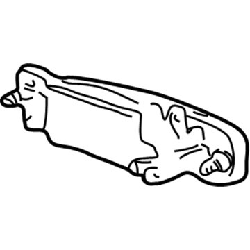 2005 Lincoln Town Car Door Handle - 6W1Z-5426604-AG