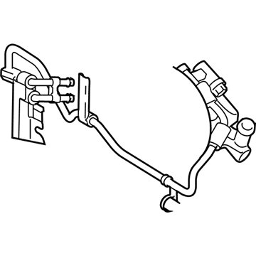 Mercury 8W7Z-3A674-BRM Power Steering Pump