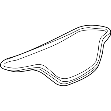 Ford AR3Z-6343720-A Weatherstrip, Rear