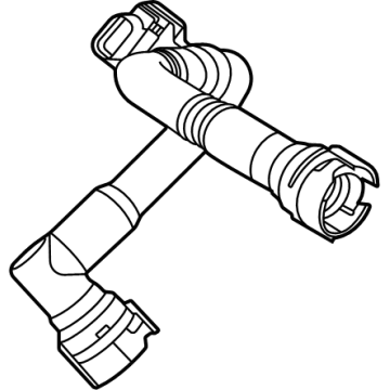 Ford Bronco Sport Crankcase Breather Hose - HX7Z-6A664-A