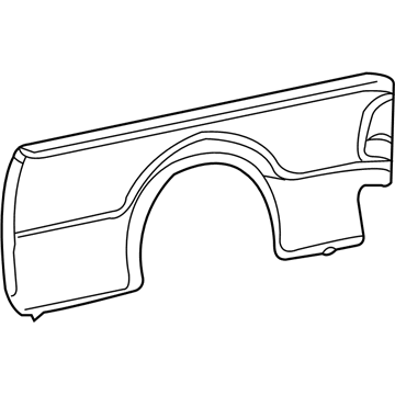 Ford 6C3Z-9927840-A Side Panel, Outer Passenger Side
