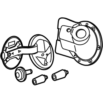 Ford 7C3Z-99405A26-A Fuel Door