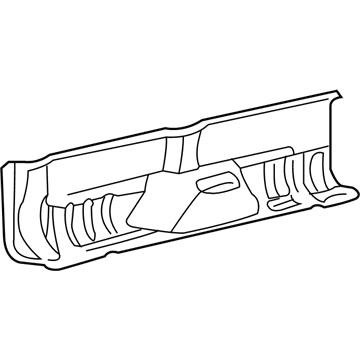 Ford F81Z-9927864-AA Inner Panel, Rear Passenger Side