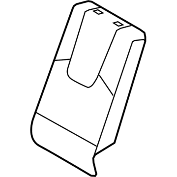 Mercury AE5Z-5466600-DA Seat Back Cover
