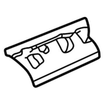 Ford 1W6Z-7611250-AA Floor Extension, Rear Passenger Side