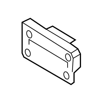 Ford HC3Z-17A385-AA License Bracket
