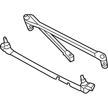 Mercury 6L8Z-17508-B Arm & Pivot Assembly