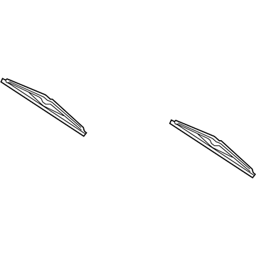 Ford 5L8Z-17528-AB Wiper Blade, Passenger Side