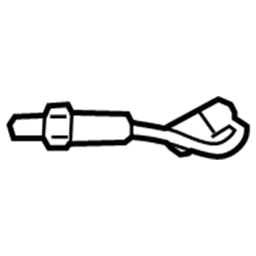 Ford 4L3Z-9G444-AA Oxygen Sensor, Rear