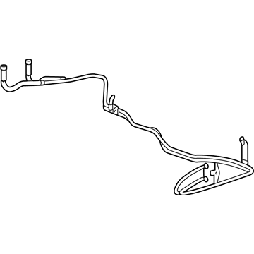 Lincoln Navigator Automatic Transmission Oil Cooler Line - 8L7Z-7R081-A