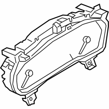 Ford Transit Connect Instrument Cluster - KT1Z-10849-EA