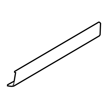 Ford CK4Z-6125508-AG Upper Molding, Center Passenger Side