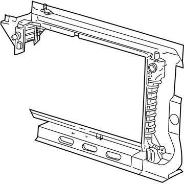 Ford Mustang Radiator - F8ZZ-8005-AA
