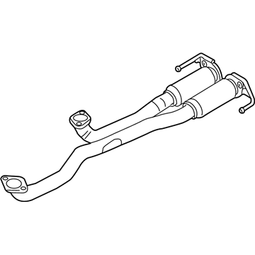 Lincoln BA1Z-5G203-A Front Pipe