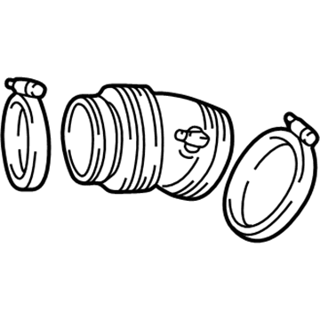 Mercury Air Intake Coupling - 4F1Z-9B659-AA