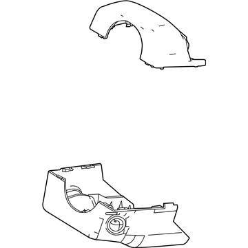 Ford Steering Column Cover - FL1Z-3530-BA