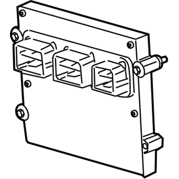 Ford AL3Z-12A650-EMANP Module - Engine Control - EEC
