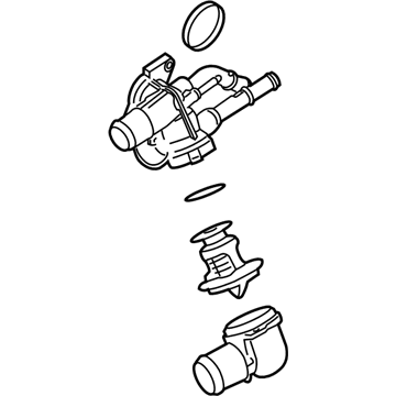 Ford Fusion Thermostat Housing - 8M8Z-8A586-F