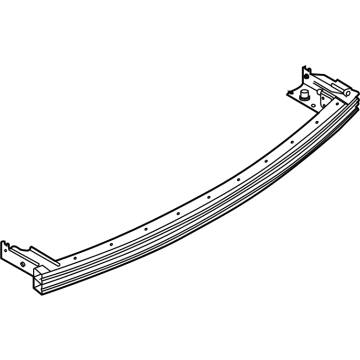 Ford L1MZ-17724-A Impact Bar, Rear