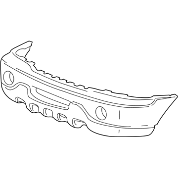 Lincoln Navigator Bumper - YL7Z-17D957-AA