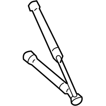 Mercury Trunk Lid Lift Support - 6N7Z-54406A10-A