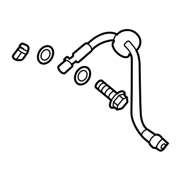 Ford CK4Z-2282-A Flex Hose