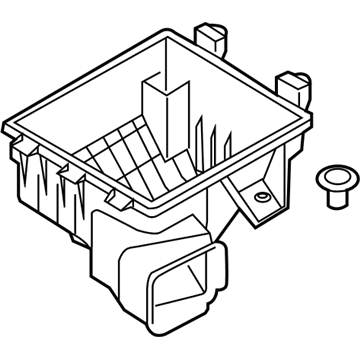 Ford AR3Z-9A600-C Air Cleaner Body, Lower