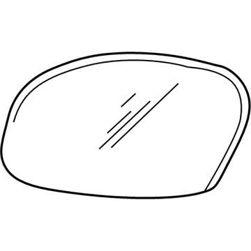 Mercury Car Mirror - YF1Z-17K707-AB