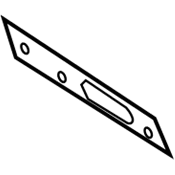 Ford 8C3Z-2503410-A Windshield Header, Front