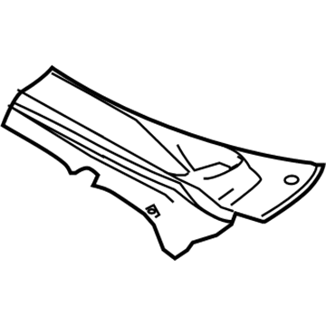 Ford 7C3Z-25022A69-AA Vent Panel, Driver Side